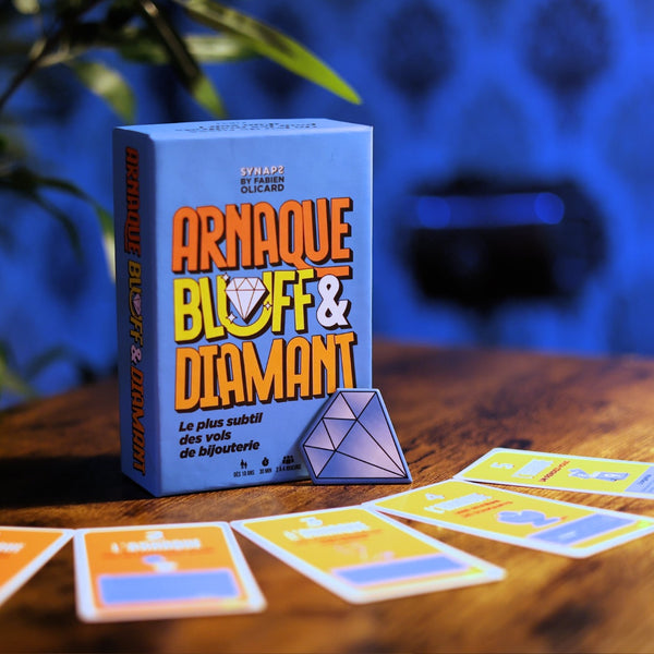 Jeu Arnaque, Bluff et Diamant de Fabien Olicard