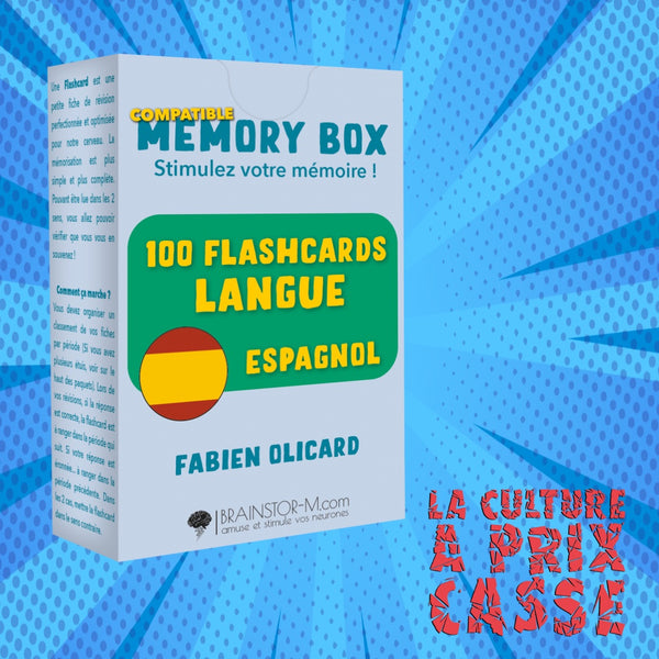 100 Flashcards Langues - Espagnol