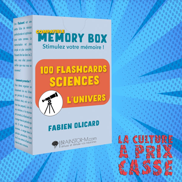 100 Flashcards Sciences - Univers